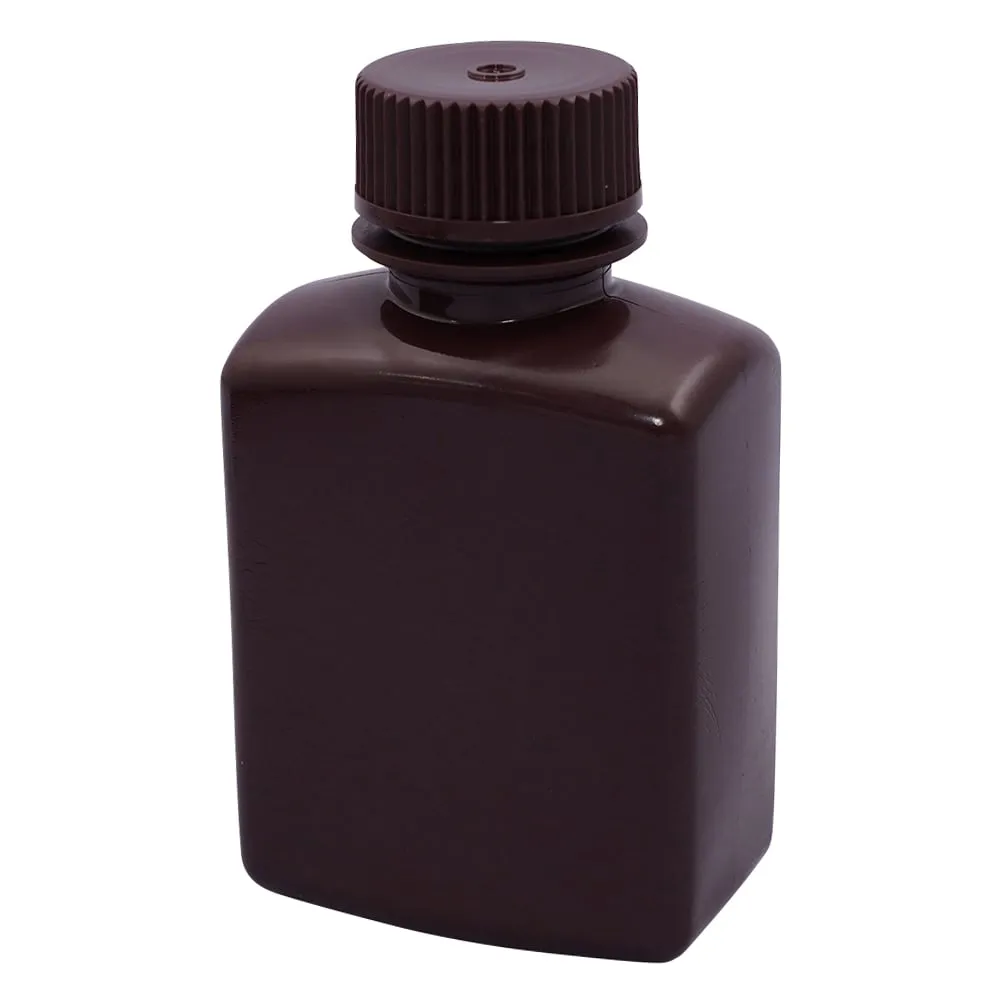 1-1779-01 Square Bottle Brown 125mL 583420