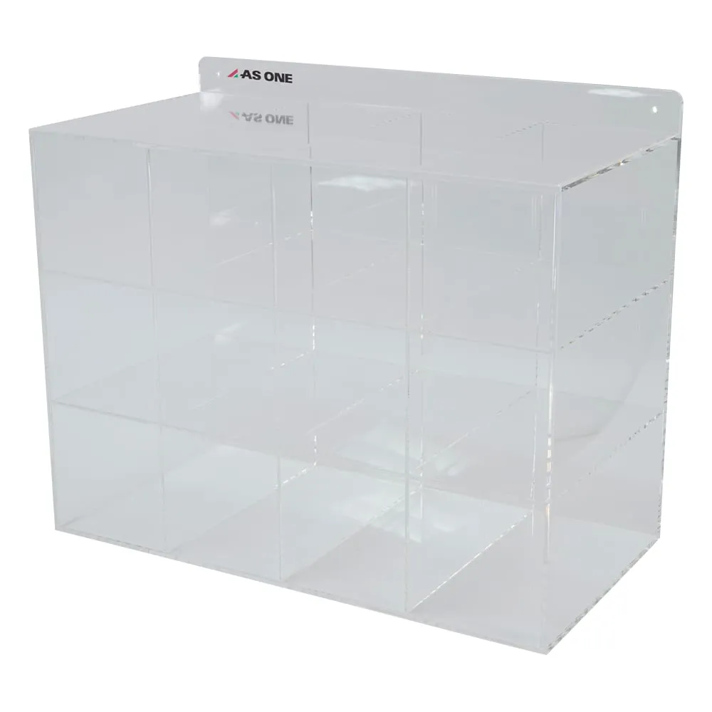 8-5368-02 Glasses Goggles Box 12 Rooms 425 x 210 x 350mm GG-12