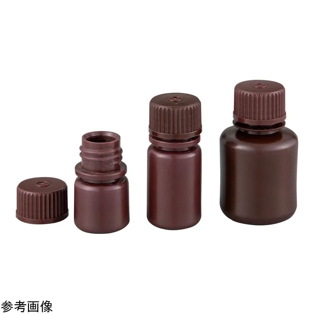 4-4468-02 Reagent Bottle (Small Capacity HDPE Narrow Mouth Amber) 8 mL 33422