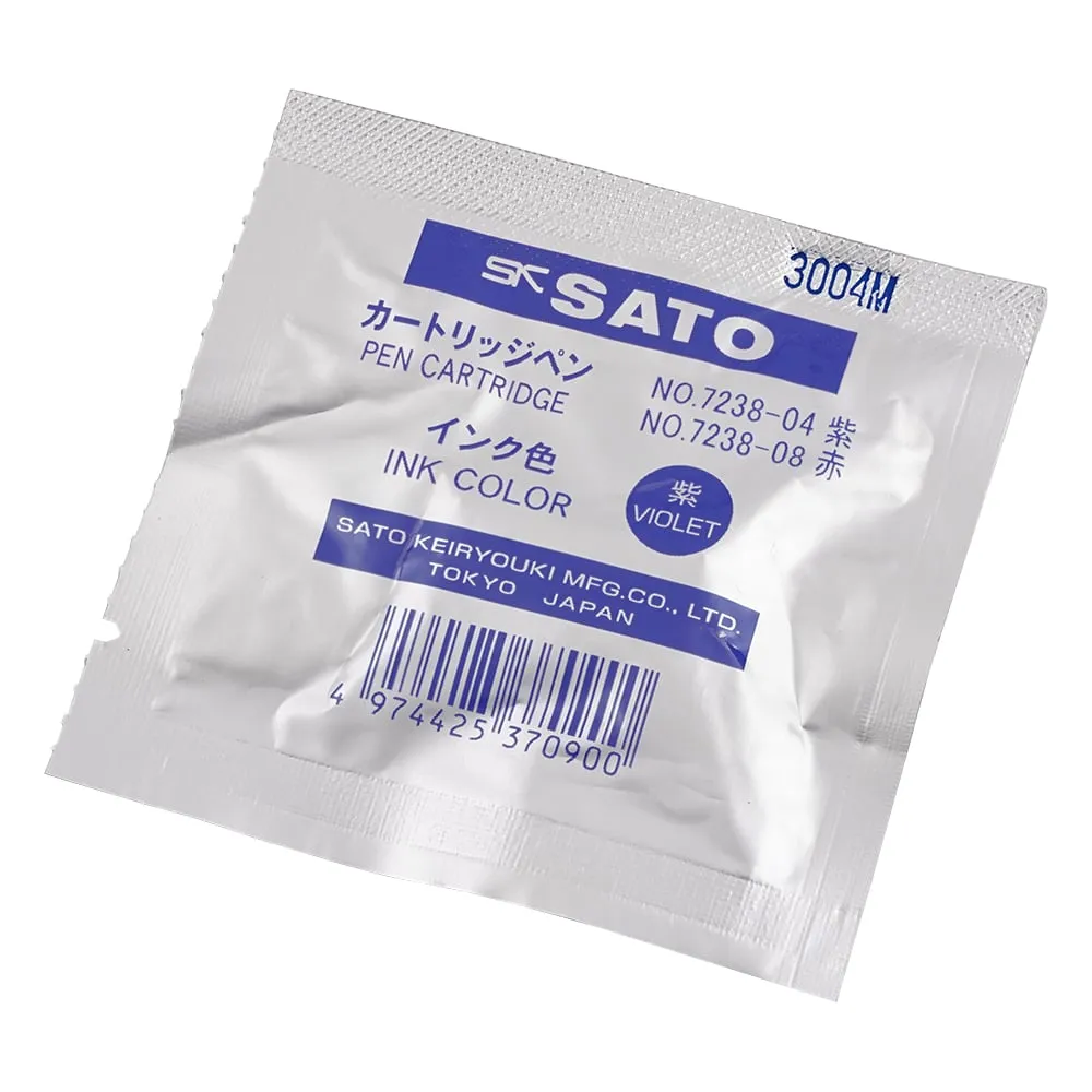 1-619-01 Thermo-Hygro Recorder for Sigma II Type Cartridge Pen (Purple) SK051-079 No. 3709