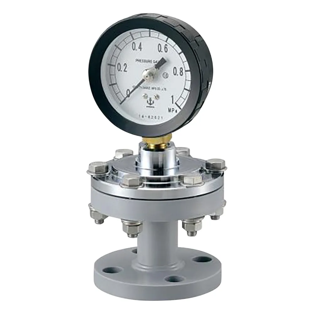 2-276-01 Diaphragm Pressure Indicator 75 x 0.4 Fluorine MZF-1A