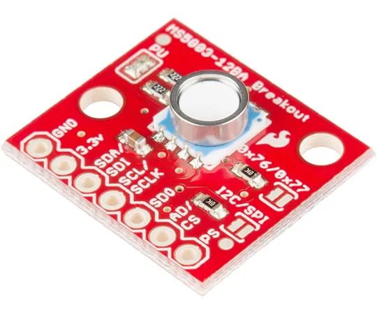 67-0455-49 SparkFun Pressure Sensor Breakout - MS5803-14BA SEN-12909