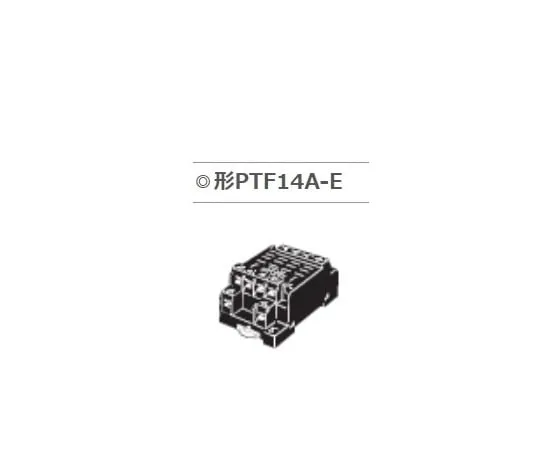 62-4784-33　［Discontinued］Common Socket Rectangular Socket PTF (Surface Connection)　PTF14A-E