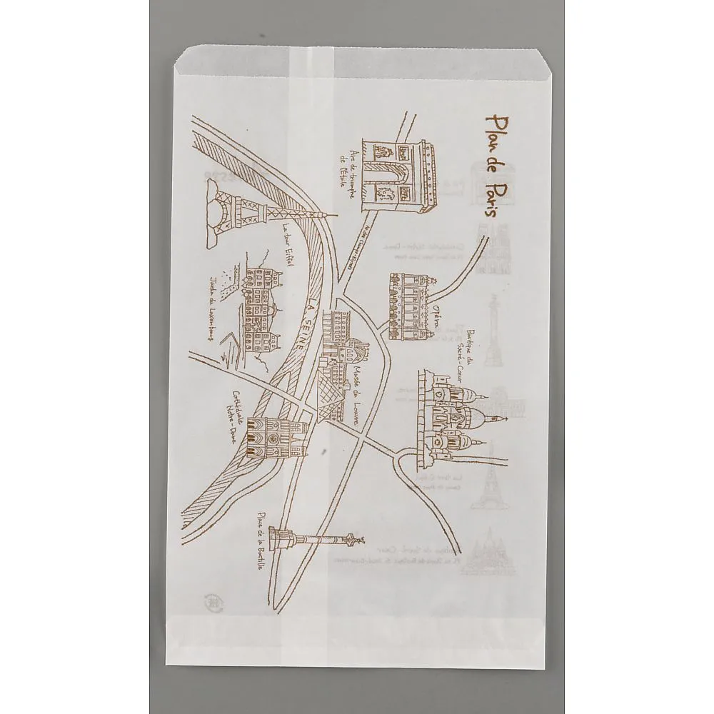 62-6583-59 Grassin Paper Bag Prande Paris (100 Sheets)