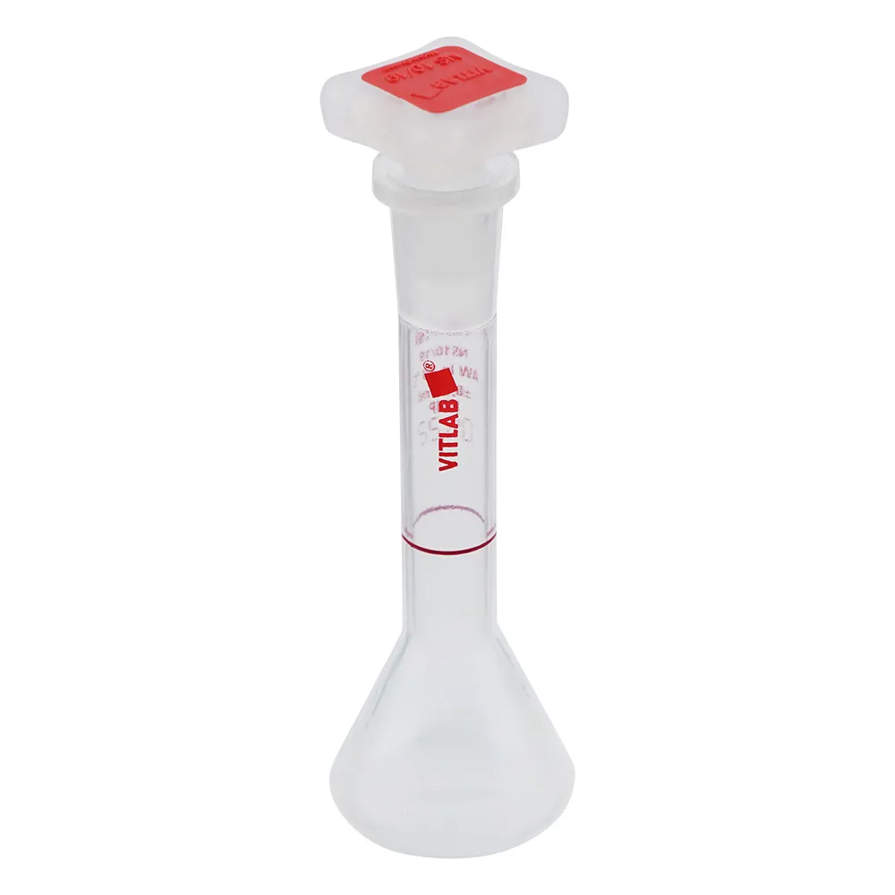 1-5962-06-57 EM Euro PMP Volumetric Flask (with PP stopper) Class A 10mL with Chinese Calibration Certificate 67704
