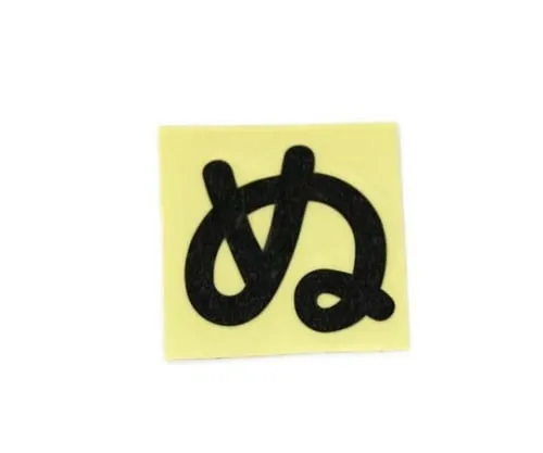 61-7395-91 Character Seal Black Nu CL30B-