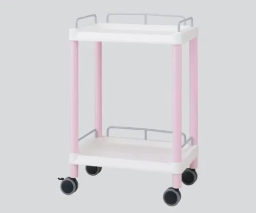 7-1275-02 Mobile Easy Cart (With Guard Frame) without Drawer 2 Stages 651 x 447 x 810 ME21E