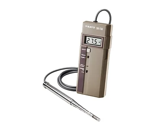 61-9438-64 Digital Electronic Anemometer Calibration Report And Calibration Certificate SK-73D