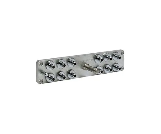 65-9007-24　［Discontinued］Multi-Coupler R1/8 Plug 12 Port Type　MAM-1TP-12BRASS