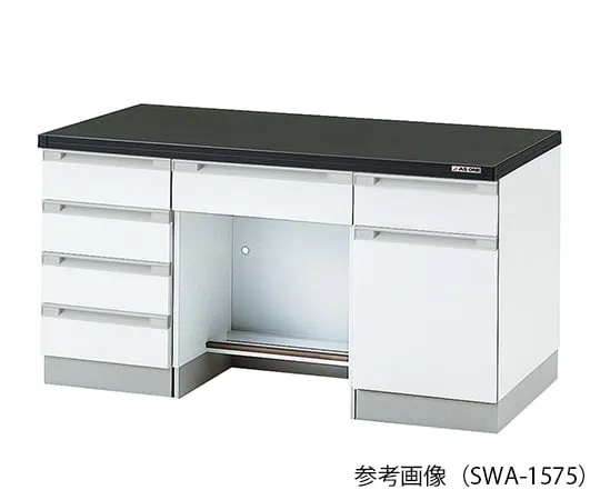 3-4319-11 Laboratory side bench (Wood Type) 1500 × 750 × 800mm SWA-1575