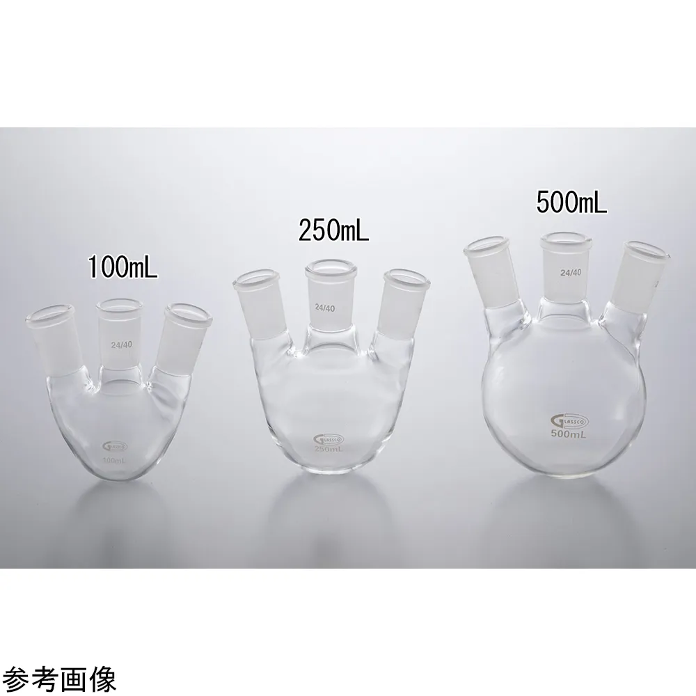 4-4121-01 Round-bottomed Flask (3-neck) 24/40 100mL 060.470.03A