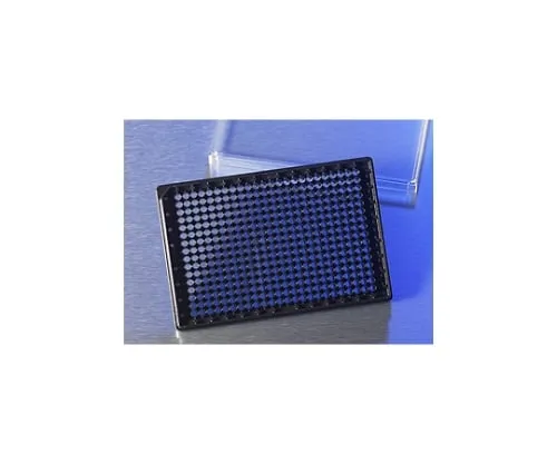 61-4694-37 384 Wells COC Film Bottom Plate Black Cell Cultivated Surface Treatment with Lid 4681