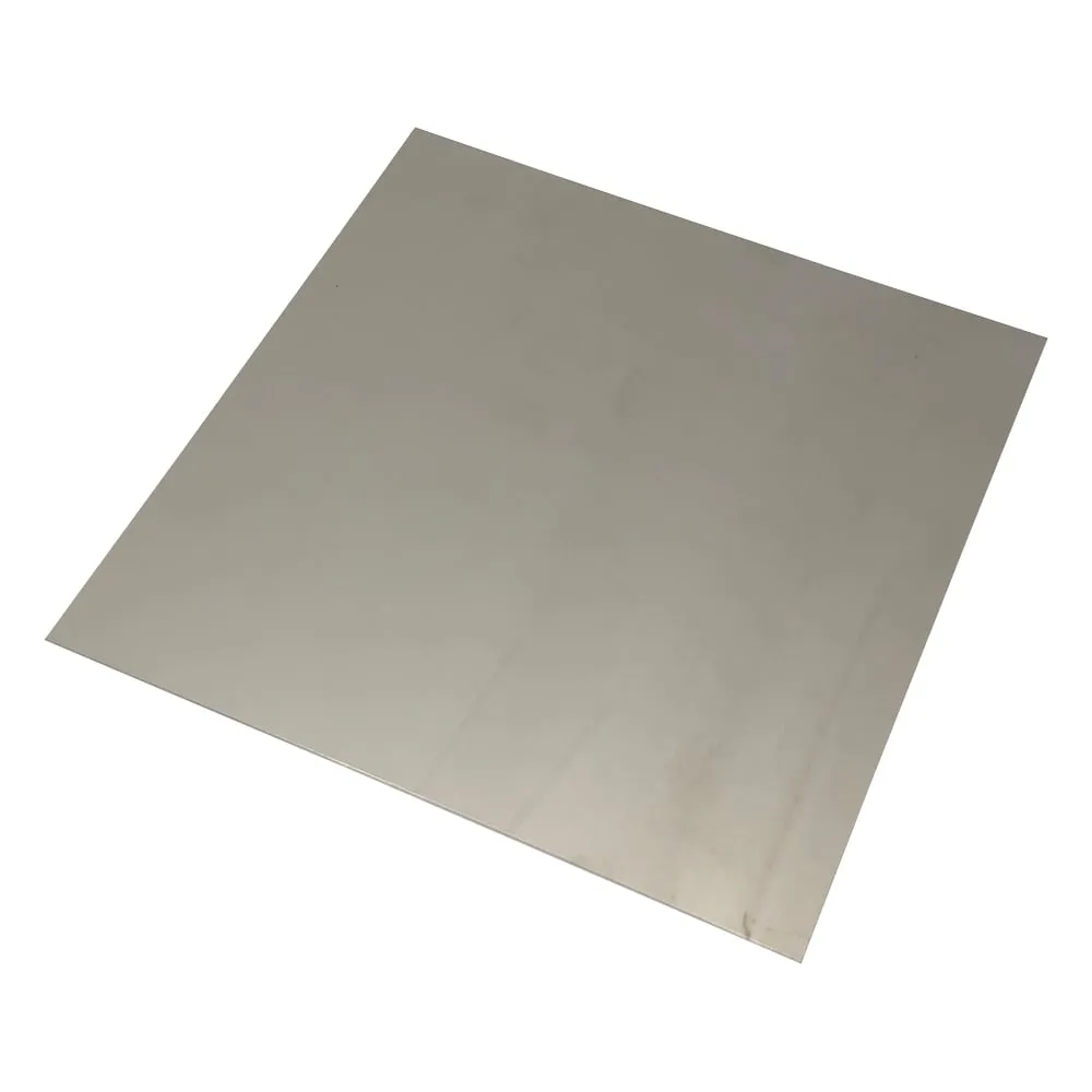 3-7508-01 Pure Titanium Plate 150 x 150 x 0.5