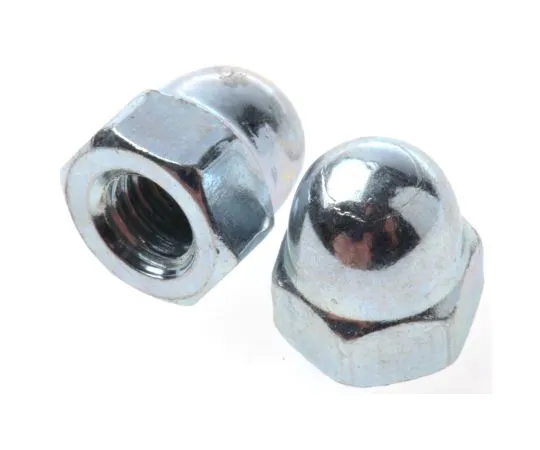 63-4601-27 M6 Bright Zinc Plated Steel Dome Nut 293-088