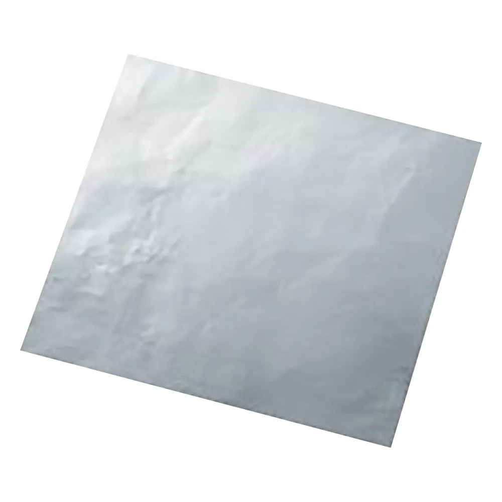 3-652-01 Aluminium Sheet (Tough Type) 100mm Square, 250 Pieces -