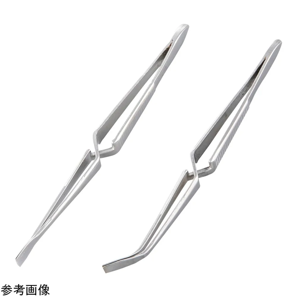 4-4418-01 SUS 304 Tweezers Straight for Cover Glass S-1059160380