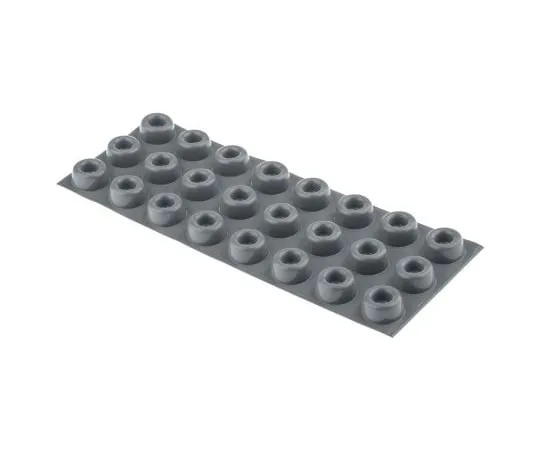 63-4592-88 Rubber Foot Hemispherical Gray Height 10.2 mm SJ5009