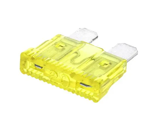 63-4647-87 RS PRO 20A Yellow Car Fuse, 32V dc 563-762