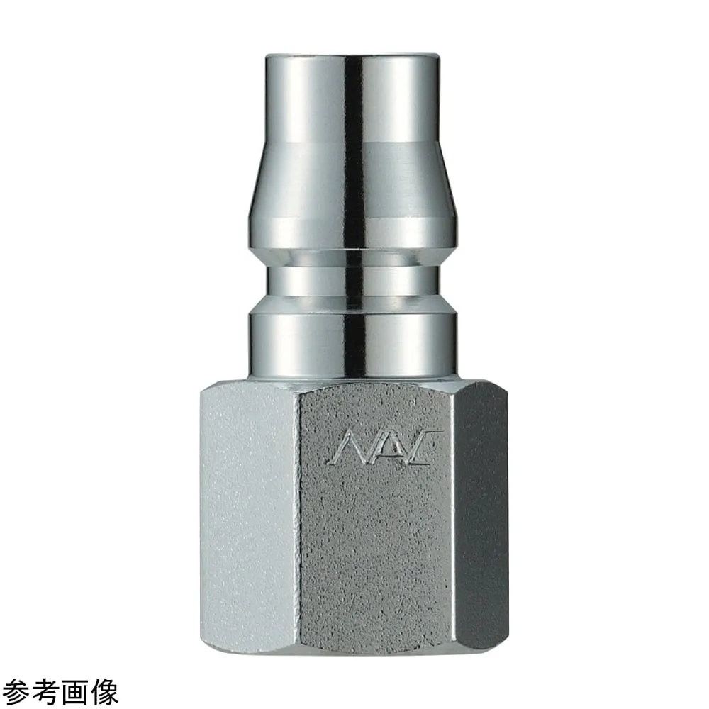 4-4788-01 Quick Coupling (Steel/Plug) Female Screw Type Rc 1/4 CAL22PF