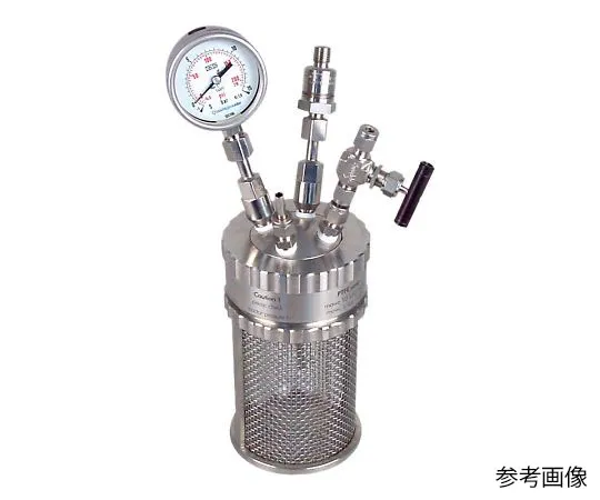 1-6929-11 Pressure-Resistant Glass Reaction Vessel Mini Clave 100 mL SUS100