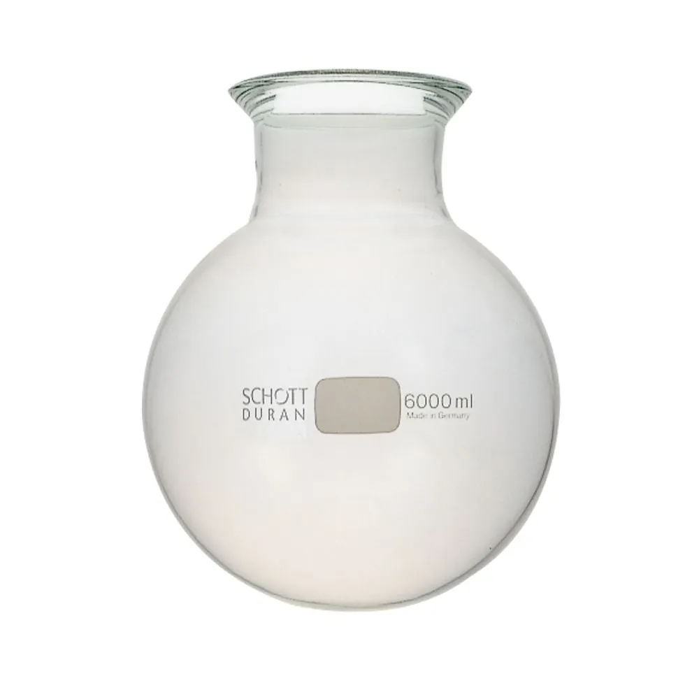 61-4406-55 Separable Flask Round Shape Band Type (SCHOTT Type) 100mm 6L 005560-6000