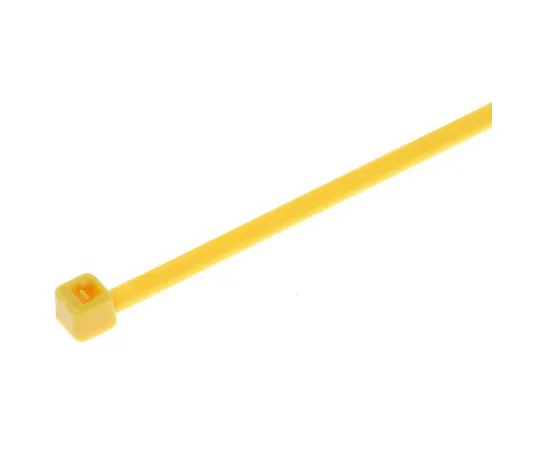63-4592-49 RS PRO Yellow Cable Tie Nylon, 100mm x 2.5 mm 233-229