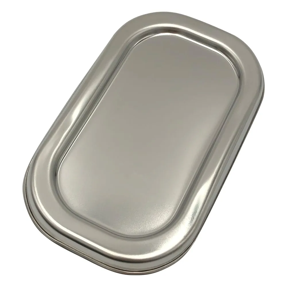 5-166-10 Lid for Long Stainless Steel Tray Type 128 x 80mm 12