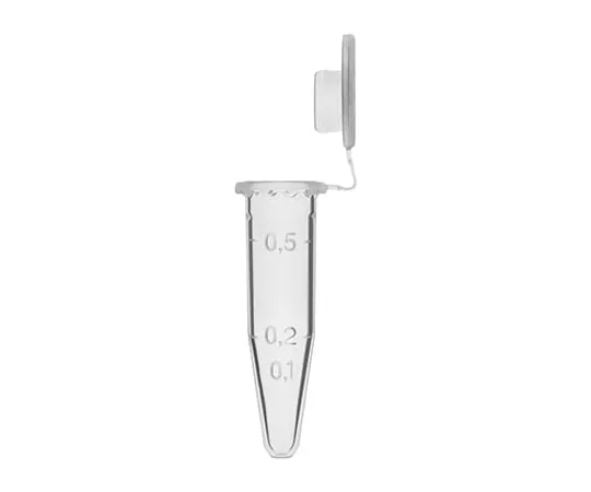 61-9708-67 Treff Standard Cap Tube 0.5mL Natural 96.04625.9.01
