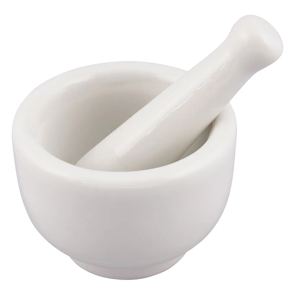 6-549-01 Porcelain Mortar φ60mm with Pestle -