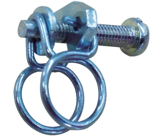 61-3358-53　［Discontinued］Hose Band (High Pressure Screw Driver Tightening) 7.5mm-9mm 1 Package (2Pcs)　G117