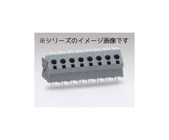 63-3129-39 Through-Type Screwless Terminal Strip Wire Insertion Hole Angle: 45 degrees C, 300 V, -7 A, 2 poles ML16002P