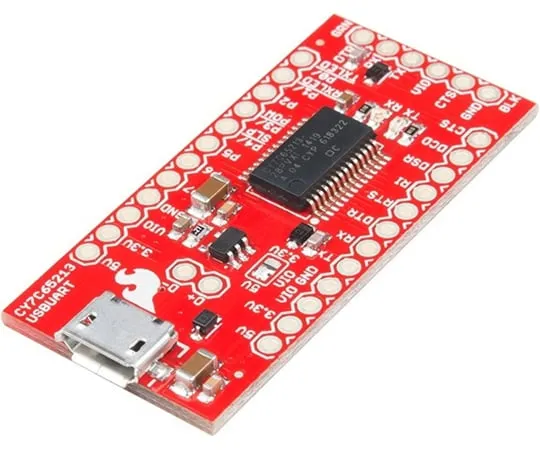 67-0419-92 SparkFun USB UART Serial Breakout - CY7C65213 BOB-13830
