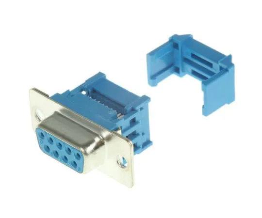 63-4568-20 RS PRO 9 Way Cable Mount D-sub Connector Socket, 1.27mm Pitch 137-957