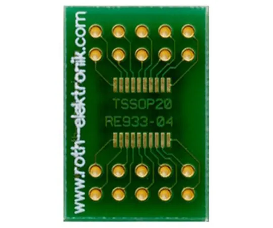 63-5029-22　［Discontinued］Surface Mount (SMT) Board TSSOP Epoxy Glass Double-Sided 23.5 x 16 x 1.5mm FR4　RE933-04