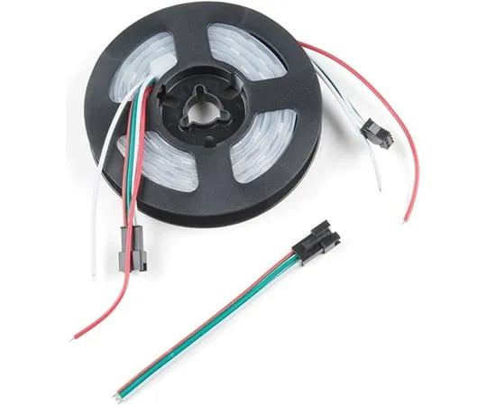 67-0421-40 LED RGB Strip - Addressable, Sealed, 1m (APA104) COM-15205