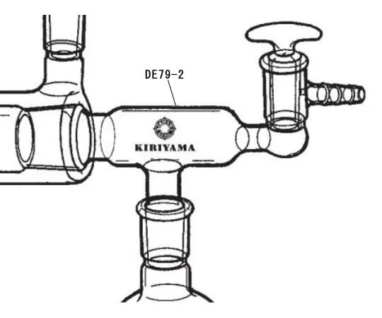 64-1067-46 T-shaped type branch with cock DE79-2