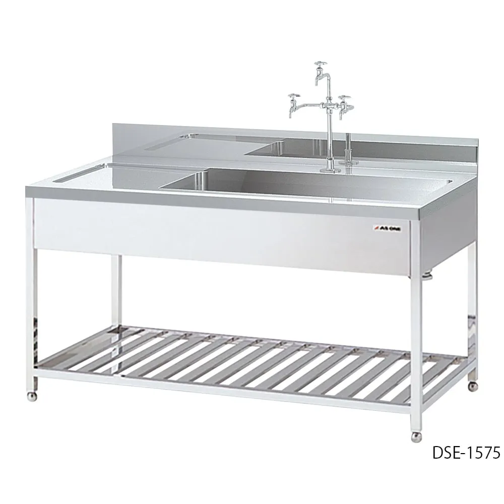4-5531-01 Sink (One Side Draining Type) 900 x 750 x 800 mm DSE-975