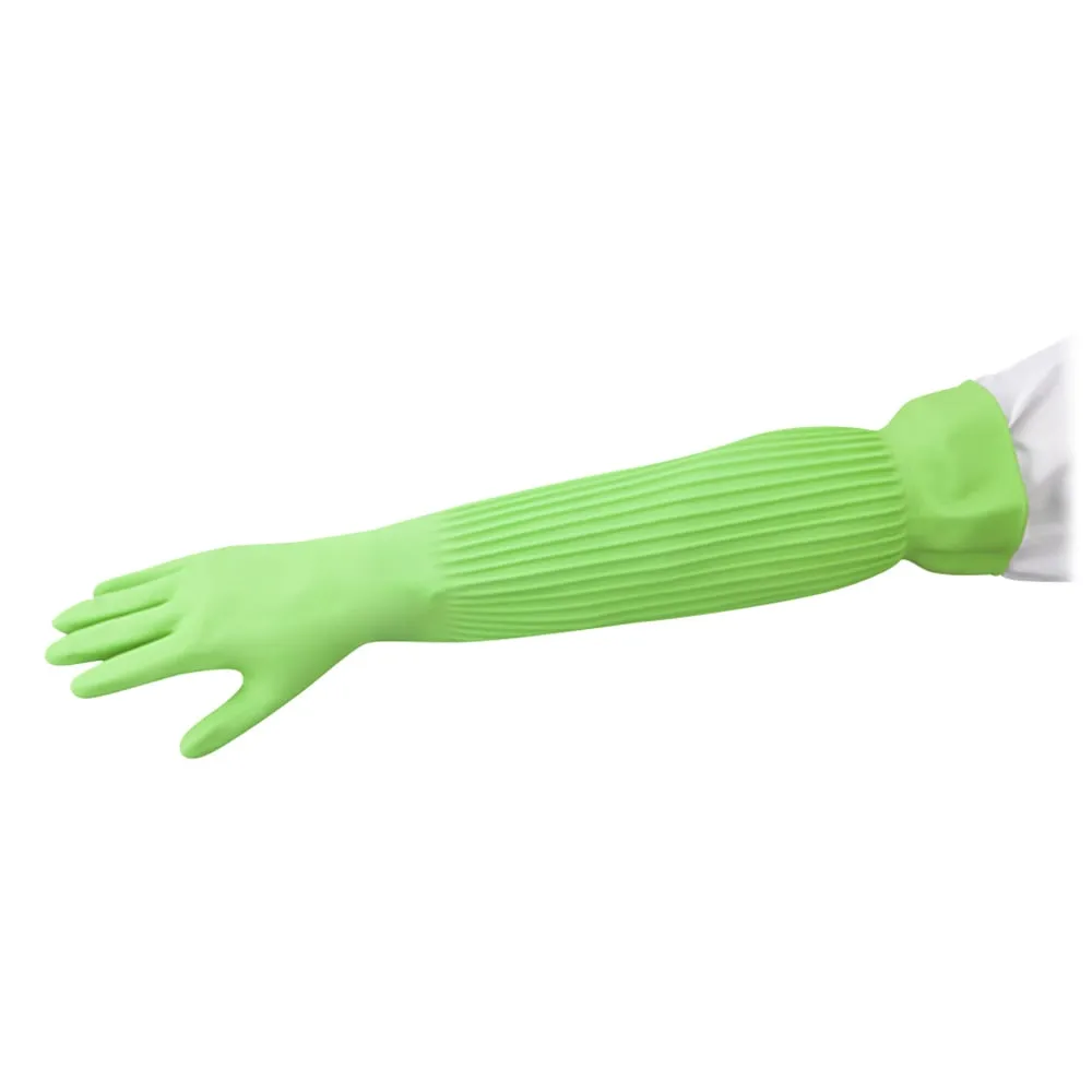 2-7546-02 Thick Gloves With Arm Cover Super Long M -