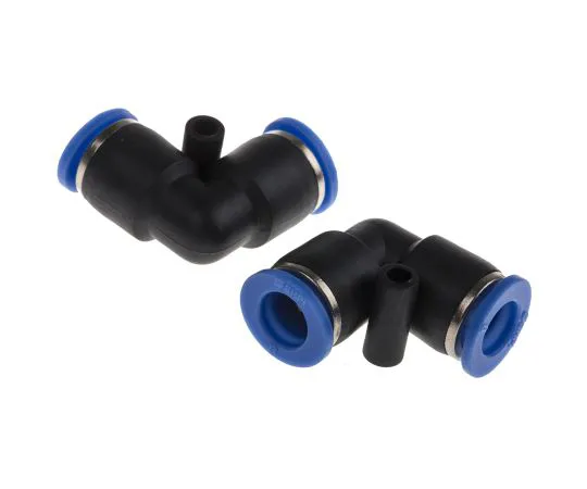 63-5177-94 RS PRO Pneumatic Elbow Tube-to-Tube Adapter Push In 8 mm to Push In 8 mm 916-0892