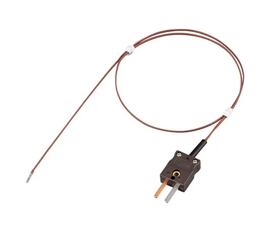 4-1720-01 Thin T Thermocouple Sensor (Fluorine Plastic Mold Type) φ 0.32 x 500 mm MOT-T03205XQ