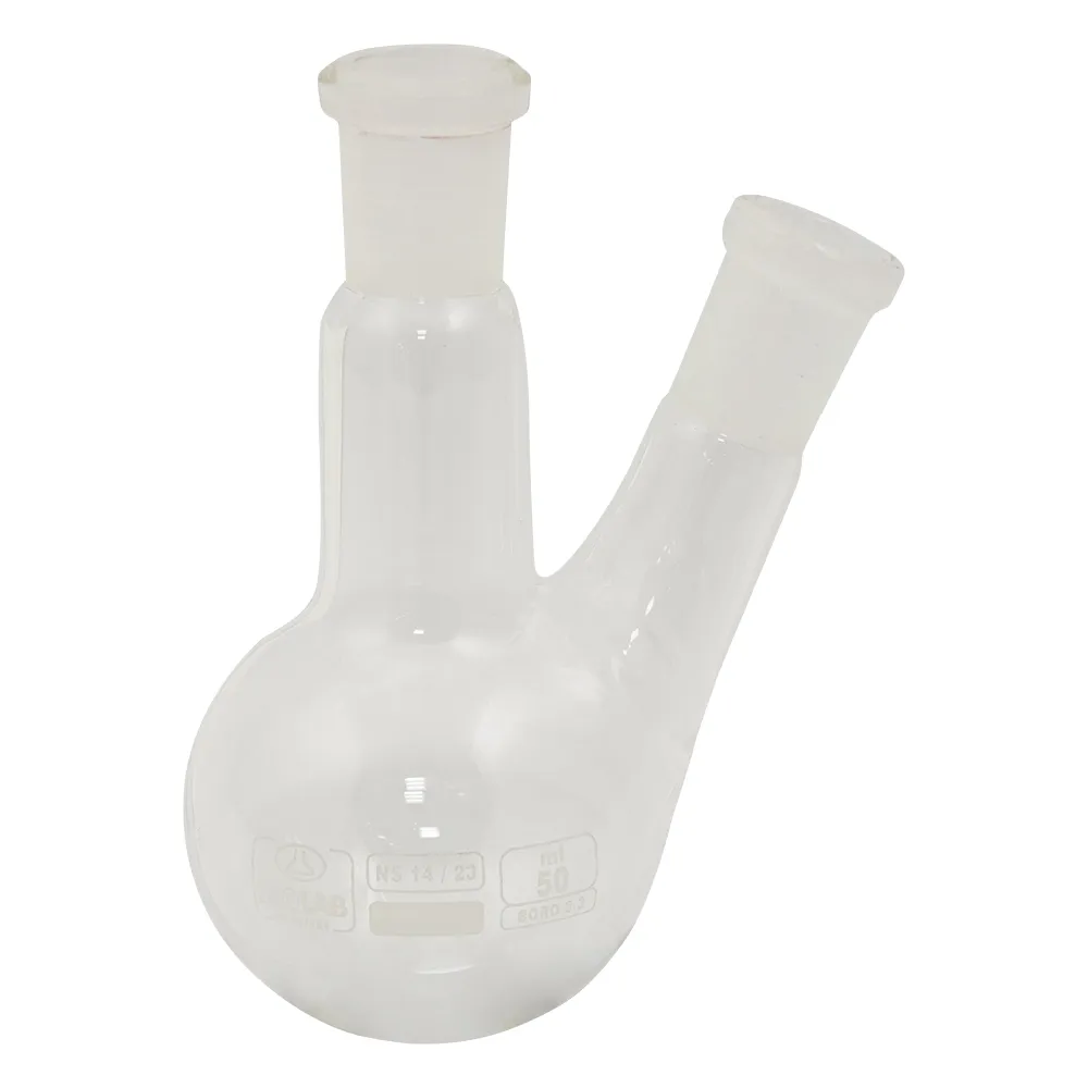 3-8268-01 Two-Necked Round Flask 50mL 030.24.050