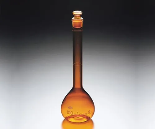 61-0058-97-57 Volumetric flask (brown) High grade 5mL with Chinese Calibration Certificate CL2033-01-10