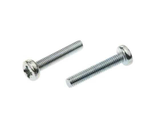 63-4647-41 RS PRO, M3.5 Pan Head, 20mm Steel Pozidriv Bright Zinc Plated 560-669