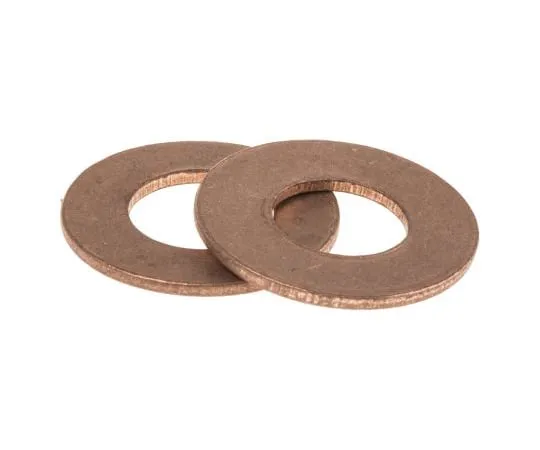 63-4601-36 Copper Plain Washer, 1mm Thickness, M8 293-202