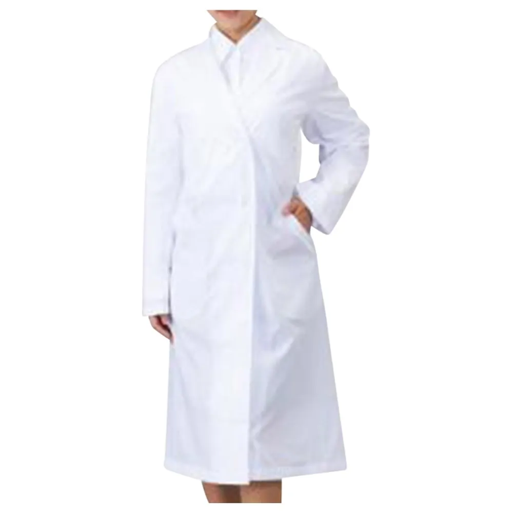 2-9399-01 Practice White Coat Single For Women S JH-FS