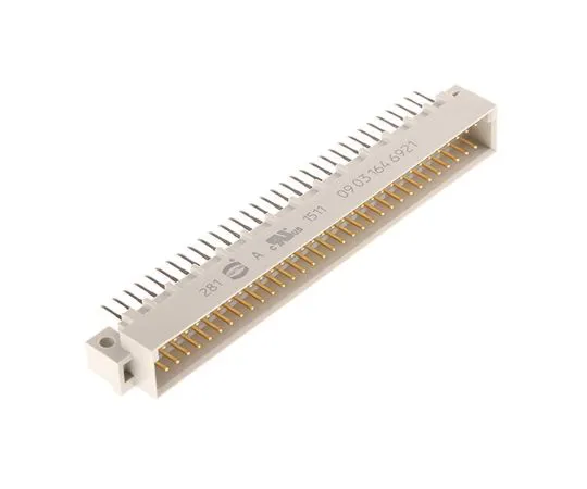 63-4615-95 DIN 41612 Connector Male 64 Pole 2 Row 2.54 mm Pitch 09031646921