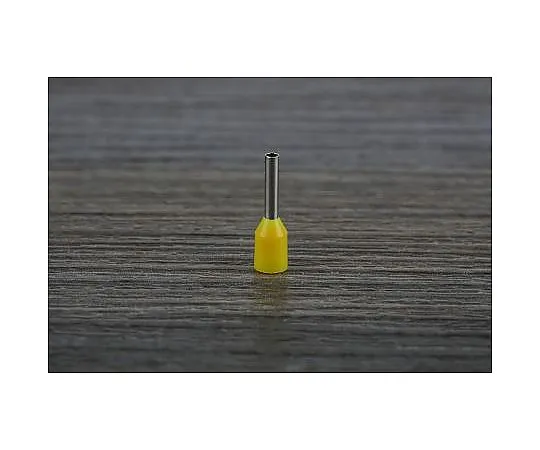 63-4627-93 RS PRO Insulated Crimp Bootlace Ferrule, 8mm Pin Length, 1.7mm Pin Diameter, 1mm² Wire Size, Yellow 458-768