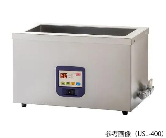 1-2730-11 Tabletop Ultrasonic Cleaner Long Model Landscape Washing Tank Type USL Series USL-400