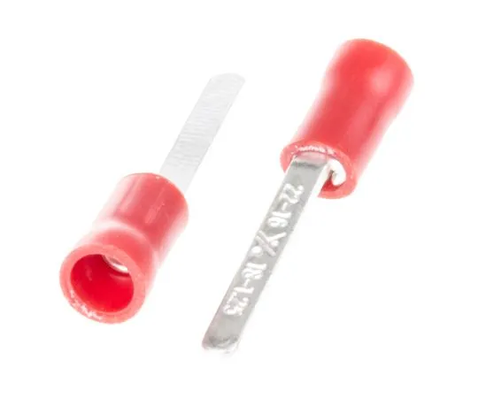 63-4641-37 RS PRO Insulated Crimp Blade Terminal 17.6mm Blade Length, 0.5mm² to 1.5mm², 22AWG to 16AWG, Red 534-294