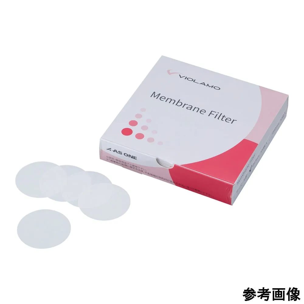 4-6094-01 Violamo Membrane Filter (PES) 0.22 μm φ47 mm 1 Box (100 Sheets) PES022M047I
